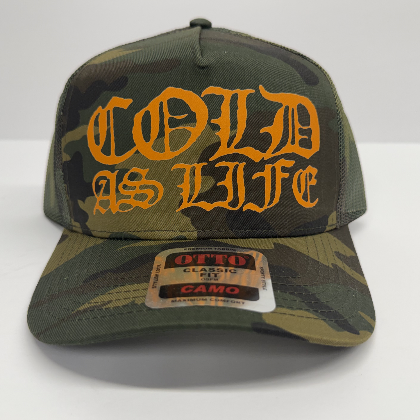Cold As Life - Camo Trucker